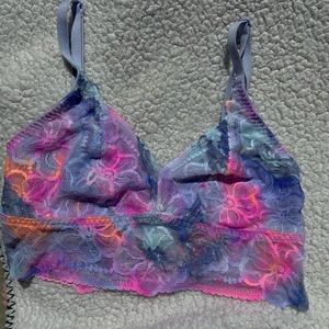 Pink Lace Bralette